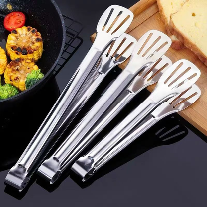 Premium Stainless Steel Kitchen Tongs (koop 1, krijg 1 gratis)