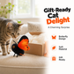 🐱 Interactief Bewegend Vlinderspeeltje voor Katten – Fladderende Vlinder, Stimuleert Jachtinstinct & Houdt Katten Actief 🦋