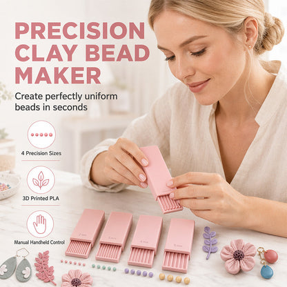 🎨 3D-Geprinte Kleiballenmaker – Maak Snel Perfecte Mini Kleiballetjes | Herbruikbaar & Eenvoudig in Gebruik ✨
