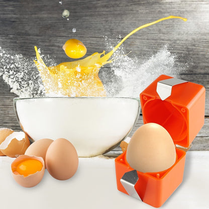 🍳【1+1 GRATIS】Snelle Eierbreker – Eieren Openen met Één Hand | Geen Schaalresten | Voor Bakken, Koken & Dagelijks Gebruik