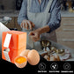🍳【1+1 GRATIS】Snelle Eierbreker – Eieren Openen met Één Hand | Geen Schaalresten | Voor Bakken, Koken & Dagelijks Gebruik
