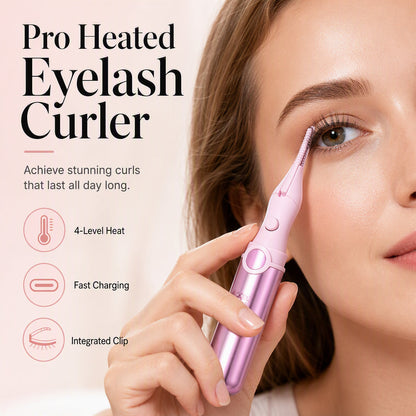 🔥 50% KORTING – Oplaadbare Verwarmde Wimperkruller | Langdurige Krul & Mooie Wimperlook Zonder Gedoe ✨