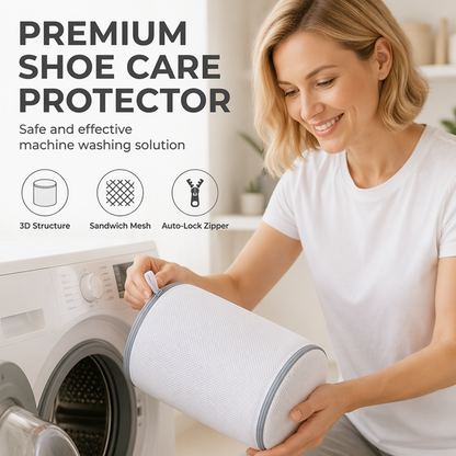 👟 Schoenwaszak van Gaas – Beschermt Schoenen in de Wasmachine & Maakt Reinigen Eenvoudiger ✨