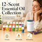 🔥 50% KORTING! Set van 12 Wateroplosbare Essentiële Oliën – Frisse Geuren voor Thuis | Voor Diffuser, Luchtbevochtiger & Dagelijks Gebruik 🌺