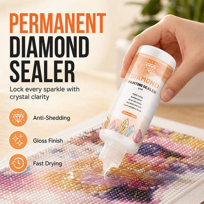✨【KOOP 2, KRIJG 1 GRATIS】Diamond Painting Sealer – Transparante Beschermlaag, Sneldrogend & Glanzend | Houd Je Creaties Mooi 🎨