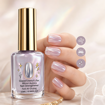 💜 Lilac Glossy Mirror Nagelversterker – Geeft Zwakke Nagels Meer Kracht & Een Stralende Glans | Verzorgde Nagels Elke Dag ✨