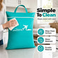 🧳 KOOP 2, KRIJG 1 GRATIS! Grote Waterdichte Reis-Waszak – Slimme Scheiding van Schone & Gedragen Kleding | Ruim, Praktisch & Herbruikbaar 💧