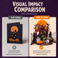 🎃 1+1 GRATIS 👻 Spooky Halloween Pop-up Wenskaart – Verrassend 3D Ontwerp & Unieke Halloweengroet ✨