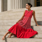 🍂Grote Zomeruitverkoop – 62% KORTING! 👗 Elegante Stippenjurk voor Dames – Luchtig, Comfortabel & Tijdloos | Zolang de Voorraad Strekt ✨