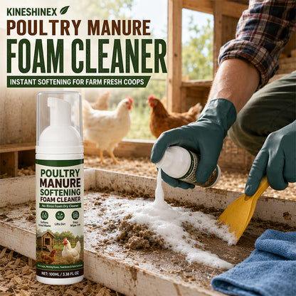 🐔🧼 1+1 GRATIS! Schuimreiniger voor Kippenmest – Verzacht Hardnekkige Resten | Makkelijker Schoonmaken & Reinigen