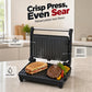 🥪 TIJDELIJK 68% KORTING – 2-in-1 Sandwichmaker & Tafelgrill | Snel Grillen, Toasten & Bereiden voor Elke Maaltijd 🍳