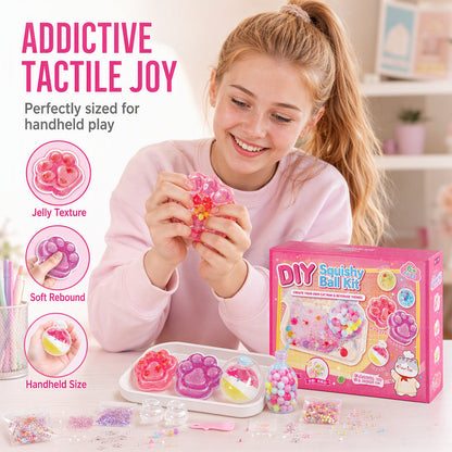🐱💖 58% KORTING! DIY Katten Squishy Kit – Zelf Maken, Knijpen & Spelen | Creatief Bezig Zijn Zonder Scherm ✨