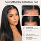 💇‍♀️ 50% KORTING! Voorgeplukte Steile Lace Pruik – Natuurlijke Haarlijn & Hittebestendig Design | Geen Neppe Look Meer ✨👑