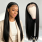 💇‍♀️ 50% KORTING! Voorgeplukte Steile Lace Pruik – Natuurlijke Haarlijn & Hittebestendig Design | Geen Neppe Look Meer ✨👑