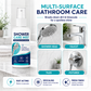 🚿 KOOP 2, KRIJG 1 GRATIS! Snelwerkende Douche-Ontkalkerspray – Helpt Kalkaanslag & Watervlekken Verwijderen | Fris & Schoon Resultaat ✨