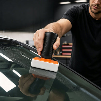 🚗 KOOP 2, KRIJG 1 GRATIS! 2-in-1 Oliefilmverwijderaar voor Autoruiten – Verwijdert Vet & Aanslag | Voor Helderder Zicht & Een Schone Voorruit ✨