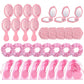 🎀 TIJDELIJK 60% KORTING – 32-delige Roze Prinsessen Feestset | Voor Een Magisch Verjaardagsfeest ✨
