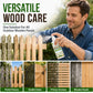 🪵 2+1 GRATIS! Krachtige Spray voor Houten Schuttingen – Helpt Schimmel & Groene Aanslag Verwijderen | Voor een Frissere, Schonere Tuin ✨