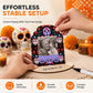 2+1 GRATIS – Persoonlijke Feestdecoratie met Suikerschedel – Met Inschuifbare Foto & Beschrijfbare Banner
