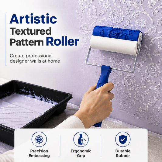 ✨🛋️ 50% KORTING! DIY Patroonroller voor Muren – Bloemen- & Vogelmotieven | Van Kale Muur naar Sfeervolle Eyecatcher in Minuten 🎨
