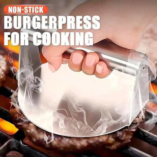 🍔🔥 NU 60% KORTING! Non-Stick Burgerpers – Maak in Seconden Perfecte Burger Patties | Gelijkmatig, Netjes & Makkelijk in Gebruik