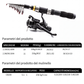 🎣 60% KORTING NU! 🧳 Complete visuitrusting – telescopisch, reisvriendelijk & praktische tas – perfect voor kamperen en wandelen 🌲