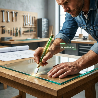 💎 Diamant Glassnijder | Geharde Legering Snijwieltje & Ergonomische Handgreep | Voor Glas en Tegels