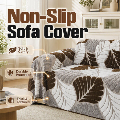 🍂 TIJDELIJK 50% KORTING 🛋️ Comfortabele pluche bankhoes – Extra dikke, zachte en antislip bankbeschermer voor een warme woonkamer
