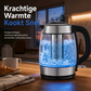 Glazen Waterkoker – 2L, Automatische Uitschakeling & Oververhittingsbeveiliging