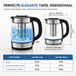 Glazen Waterkoker – 2L, Automatische Uitschakeling & Oververhittingsbeveiliging