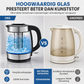 Glazen Waterkoker – 2L, Automatische Uitschakeling & Oververhittingsbeveiliging