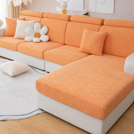 🛋️ Elastische Bankkussenhoes | Beschermt je Bankkussens tegen Vuil & Slijtage | Geeft je Bank Direct een Frisse Nieuwe Look | Stretch & Eenvoudig te Plaatsen