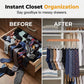 🎁 2+1 GRATIS! Multi-Clip Houten Hanger voor Kledingkastorganisatie – Eén hanger, meerdere kledingstukken! Creëer overzicht en bespaar ruimte ✅
