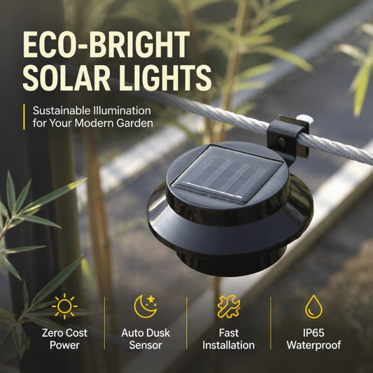 🌞2+1 GRATIS! Buitenwaterdichte Zonne-LED Dakgoot Wandlampen – Draadloos, Weerbestendig & Perfect voor Tuin, Schuur en Veranda 🌞💡
