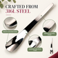 🥄 1+1 GRATIS! Dessertlepel met Lange Steel van Roestvrij Staal – Stijlvol & Stevig | Perfect voor Dessert & Yoghurt 🍮✨