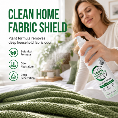 🌿 1+1 GRATIS – Plantaardige Mijtenspray voor Bed & Textiel | Helpt Mijten, Geurtjes & Allergenen te Verminderen | Voor een Frisser Bed