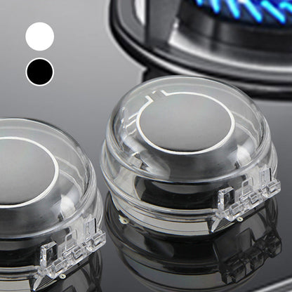 🔒🔥 50% KORTING! Nooit meer zorgen om een per ongeluk aangezette gaspit! Deze transparante of zwarte knopbeschermers (4/8 stuks) vormen een extra barrière – zie direct of de knop AAN of UIT staat!