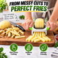 🍟 60% KORTING – Handmatige Frietsnijder | Snijd Aardappelen Snel & Gelijkmatig in Frietjes | Eenvoudig in Gebruik
