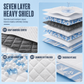 🐾🖤 Dikke Plasmatten voor Huisdieren met Actieve Kool – Snelle Absorptie & Geurcontrole