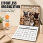🎁🐱 2+1 GRATIS – Grappige Katten Wandkalender 2027 | Elke Maand Nieuwe Kattenpret | Leuk Nieuwjaarscadeau