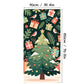 🎄 2+1 GRATIS – Kerstdeurdecoratie met Kerstman & Sneeuwpop – Feestelijke Prints, Kleurvast Polyester & Makkelijk Op Te Hangen