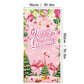 🎄 2+1 GRATIS – Kerstdeurdecoratie met Kerstman & Sneeuwpop – Feestelijke Prints, Kleurvast Polyester & Makkelijk Op Te Hangen