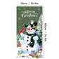 🎄 2+1 GRATIS – Kerstdeurdecoratie met Kerstman & Sneeuwpop – Feestelijke Prints, Kleurvast Polyester & Makkelijk Op Te Hangen
