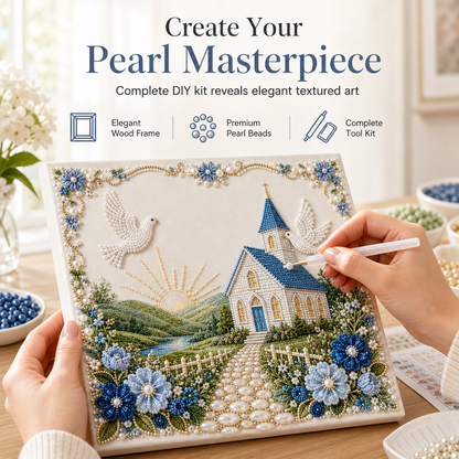 2+1 GRATIS – DIY Parel Schilderij Set – Maak Zelf Een Sfeervol Decoratiestuk – Stijl Naar Keuze