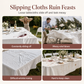🎄✨ Kerst Tafelkleed met Stretch – Sfeervolle Bescherming voor Rechthoekige Tafels – VROEGE VOGEL 50% KORTING