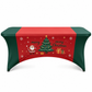 🎄✨ Kerst Tafelkleed met Stretch – Sfeervolle Bescherming voor Rechthoekige Tafels – VROEGE VOGEL 50% KORTING