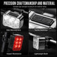 🚲 50% KORTING! Schokbestendige Fietstelefoonhouder + 6-LED Lampenset – 180 Lumen, Type-C Oplaadbaar & Waterdicht | Veilig Fietsen in het Donker 🛡️💪