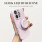 Slanke Siliconen Hoes met Magnetische Sluiting – Licht, Flexibel & Comfortabel voor iPhone