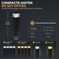 2+1 GRATIS – Waterdichte Zonne-Tuinverlichting – Vierkante Grondpinnen voor Paden, Gazon & Tuin