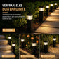 2+1 GRATIS – Waterdichte Zonne-Tuinverlichting – Vierkante Grondpinnen voor Paden, Gazon & Tuin